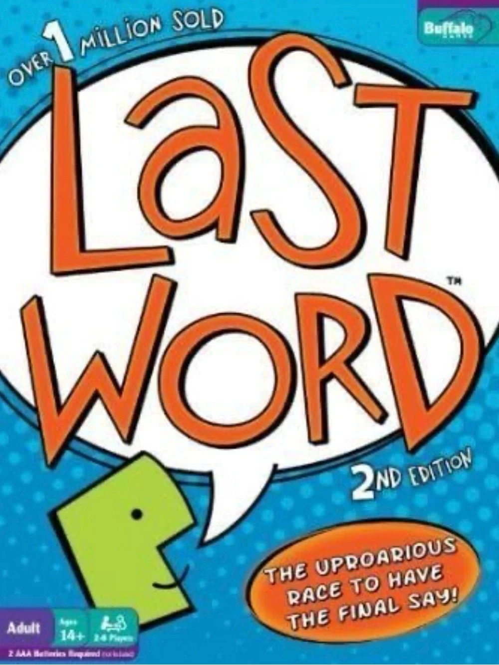 NEW SEALED Last Word 2nd Edition Party Board Games Adult 14+ family game night